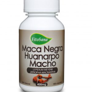 MACA NEGRA HUANARPO MACHO 100 CÁPSULAS FITOSANA-TIENDA BIOCENTRO LIMA PERÚ